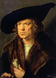 Porträt eines unbekannten Mannes, 1524